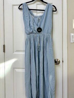 Lulus light blue swim cover up NEW